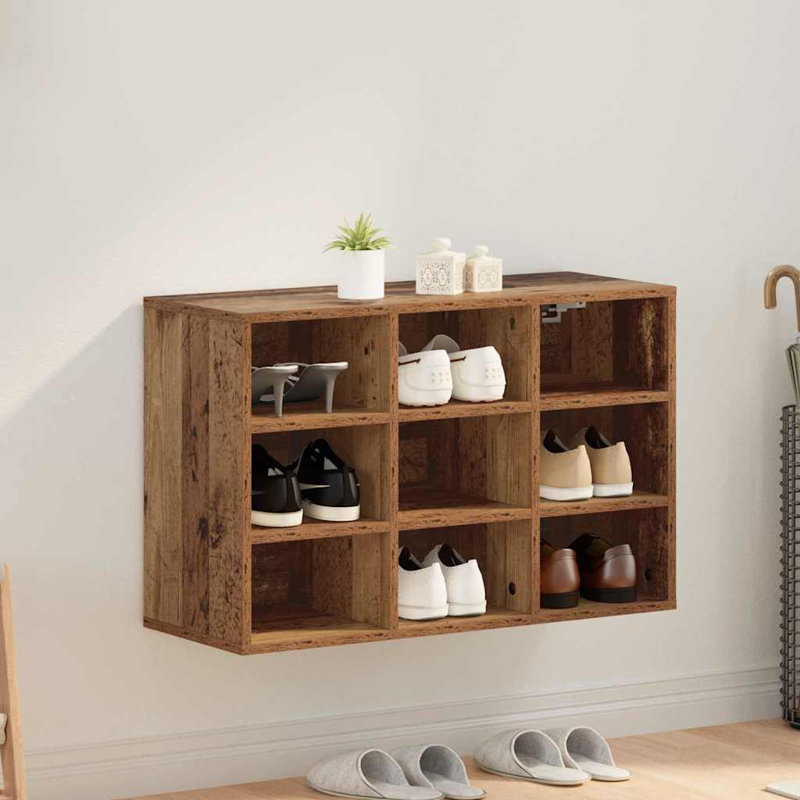 Shoe Cabinet, Old Wood