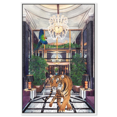 Peinture sur toile encadrée "Wild Couture - Floater"
