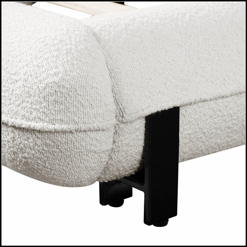 Lit plateforme tapissier Luxueux