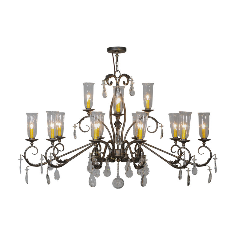 Burntwood 14 - Light Chandelier