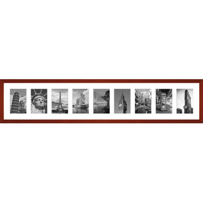 Khemisset Wood Picture Frame with Mat