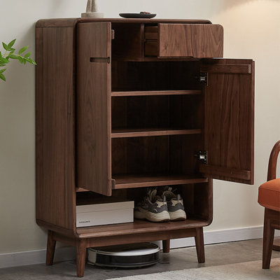 Retro fashion storage shoe cabinet