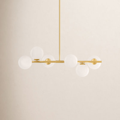 Lio Wrought Iron 6-Light Chandelier