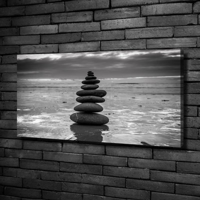 Balance Stones - Wrapped Canvas Print