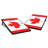 2' X 3' Canadian Flag Tailgate Size Cornhole Set
