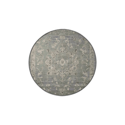 Machine Washable Gray Area Rug