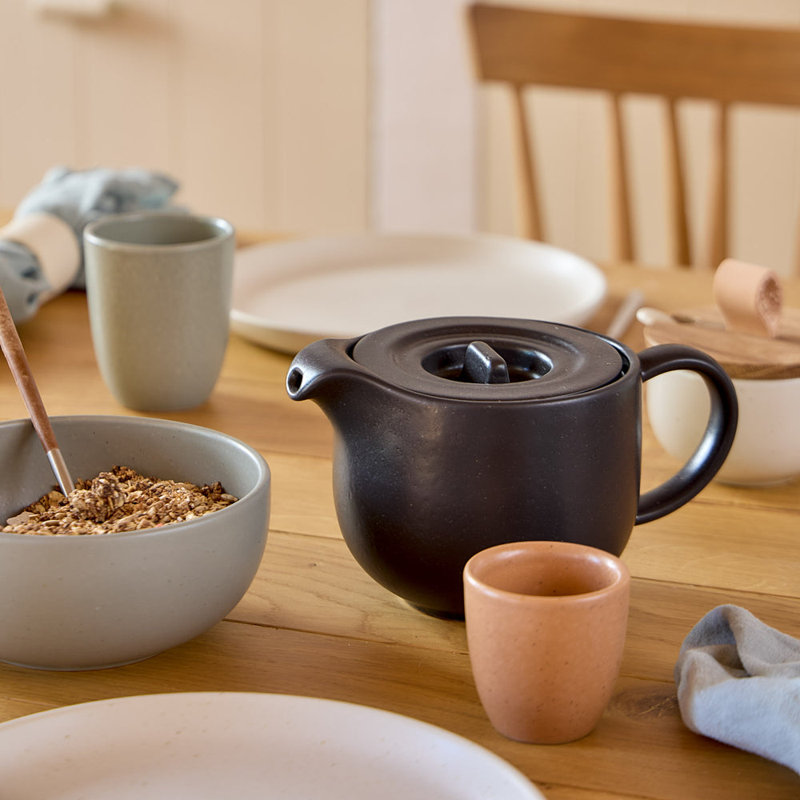 Pacifica Tea Pot, Seed Gray