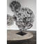 Cast Root Silver Standing Sculpture