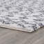 Tapis blanc à poils longs Sisson-1754900495