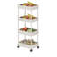 Bubacarr 90cm H x 40cm W Utility Cart with Wheels-170499409