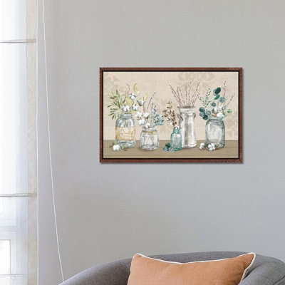 Cotton Bouquet I by Mary Urban - Print on Canvas