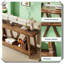 Table basse de style industriel avec table de bout durable-1693404239