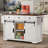 53.7" Farmhouse Kitchen Island With Power Outlet-1274582109