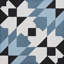 Reno 8" x 8" Cement Patterned Wall & Floor Tile-40181190