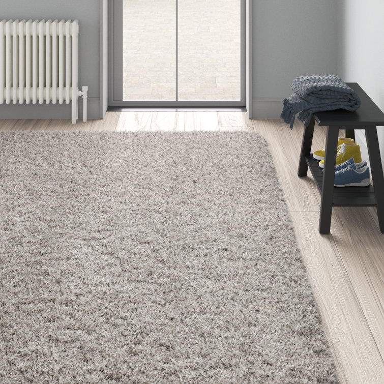 Gilkey Machine-Woven Gray Area Rug