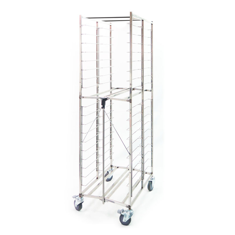 Support à casseroles pliant de qualité supérieure, support pliable en acier inoxydable, support utilitaire, 20 plaques de cuisson