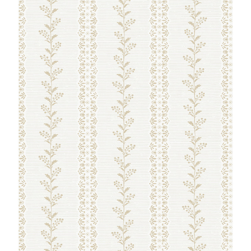 Papier peint Everleigh, Ocre