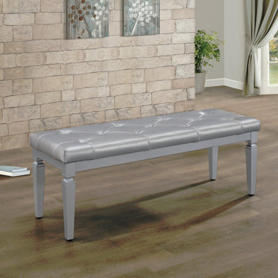 Mobilier de chambre à coucher rembourré en similicuir rembourré en mousse 1 pièce Modern Glam