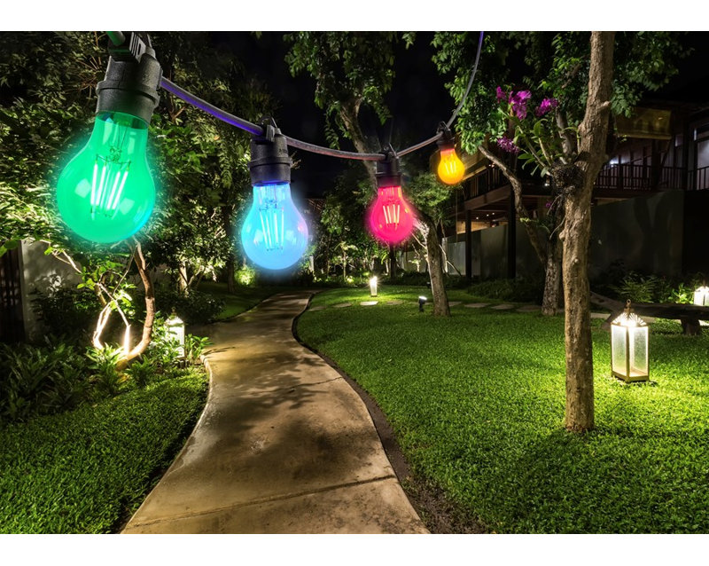 Sylvania ToLedo Retro Chroma LED Filament Light Bulb E27 - Pack of 4