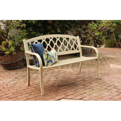 Banc en acier Evelyn