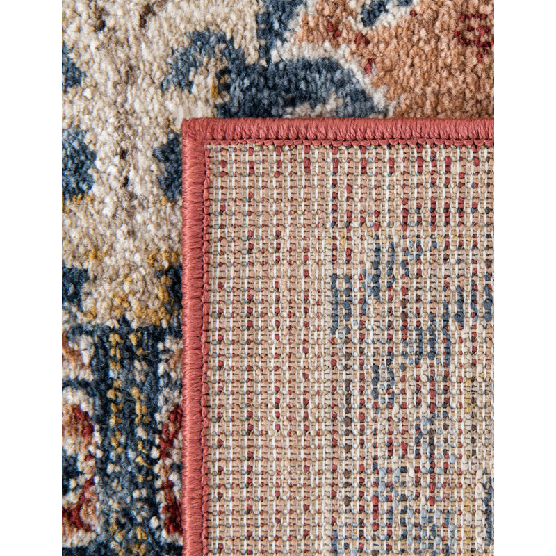 Vern Oriental Area Rug, Runner 2' x 6'1", Terracotta
