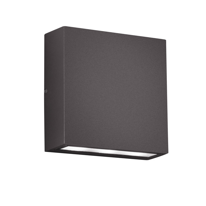Farquhar LED Wall Light, Dark Gray