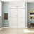 Soft-close Sliding Functionality Brushed Nickel Modern Bathroom Decor