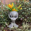 Pot à fleurs statue ancienne ancienne extraterrestre "Zoe"-1797326525
