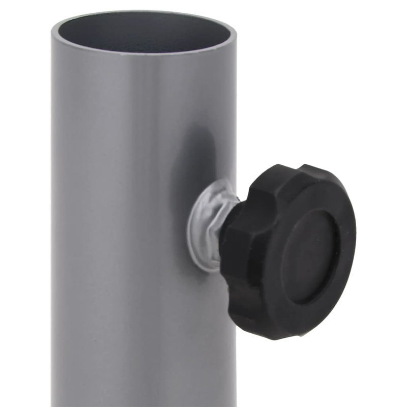 0.93kg Steel With Powder Coating Umbrella Base, Silver