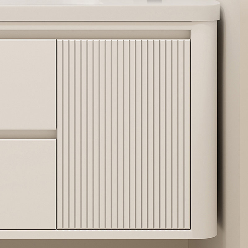 Modern cream style bathroom cabinet, Cream