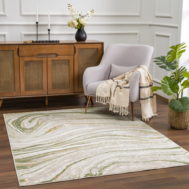 Wrought Studio Shelva Rose/Cream Area Rug & Reviews