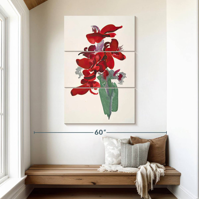 Harnek Red Canna 1915, H 50 po x l 32 po