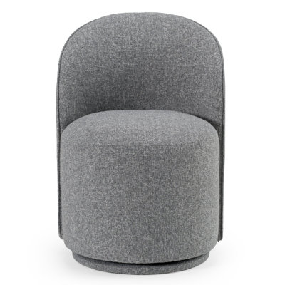 Benbow Upholstered Swivel Dining Chair