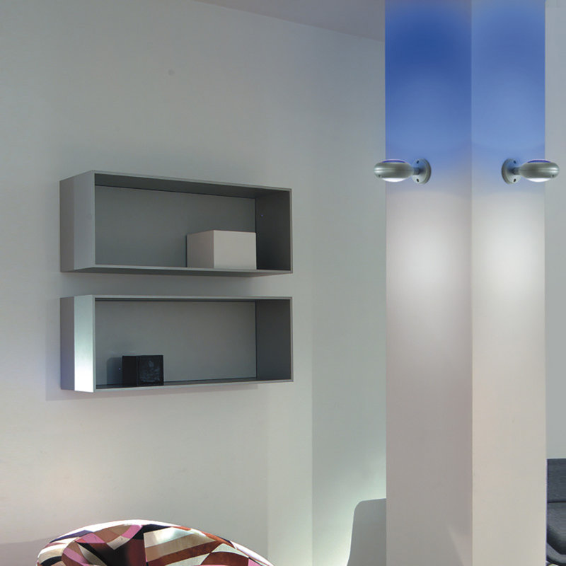 Space 1 - Light Wallchiere, 2.75" H x 4.25" W x 4.25" D