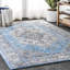 Tapis turquoise / gris Stilwell-1187693137