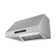 Streamline 30 In.T-2233-1-CL  Gizio Convertible Undermount 350 CFM Range Hood In Brushed Stainless Steel With Baffle Filters, Touchpad Control, LED Light