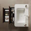 Plateau de meuble-lavabo avec lavabo intégré en céramique 30 po Asher