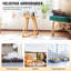 Solid Wood Sled End Table