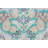 Small Turkish Vintage Anatolian Rug in Green with Floral Design for Bathroom