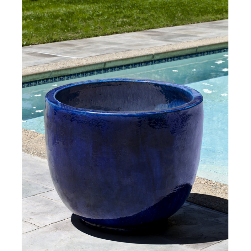 Sem Handmade Pot Planter, Riviera Blue