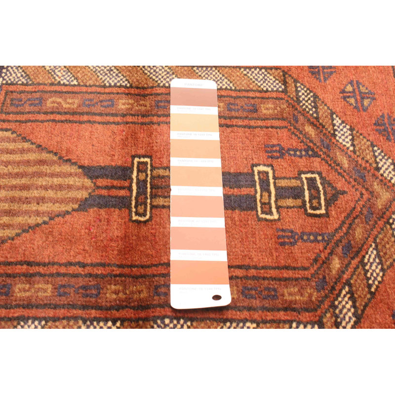 Tapis cuivre Teimani 2 pi 7 po x 4 pi 4 po