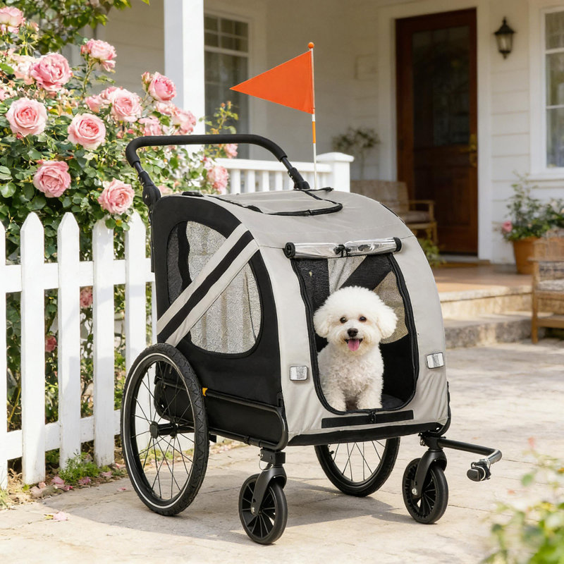 Porte-vélos, poussette pour chien
