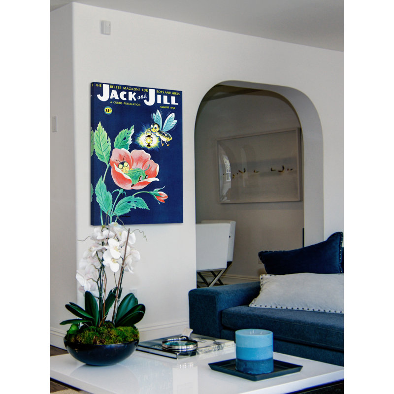 'Sleeping Bug II' Graphic Art Print on Wrapped Canvas, 18" H x 12" W