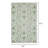 Ponds Washable Ikat Indoor / Outdoor Rug-1800227622