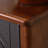 Black&Walnut Solid Wood Shoe Storage Bench