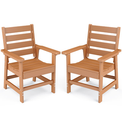 Ensemble de chaises d'extérieur 20,3 W Hdpe