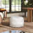 Labus 24 inch Round Upholstered Accent Ottoman-566631466
