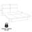 Zen Alpha Bedroom - Platform Bed with Headboard and Nightstands (2) – Easy Assembly, No Box Spring Required-1468041925-1474959961-1465007864