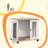 Dog Crate Furniture, Side Table Indoor Dog Kennel, End Table With Lockable Door For Small And Medium Dogs, Walnut Brown