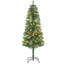 Arbre de Noël artificiel en forme de pin avec 130 lumières DEL chaudes et 400 branches en PVC pour la décoration des Fêtes-1327484737-1328776086
